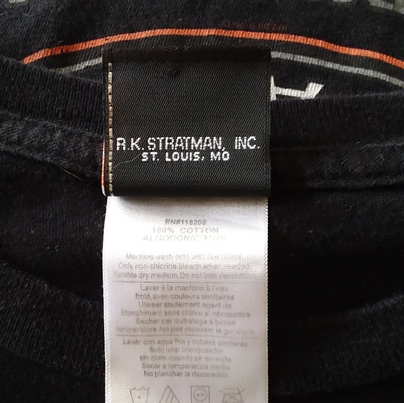 Harley Davidson Skull Tshirt Vandervest - Picture 7 of 8